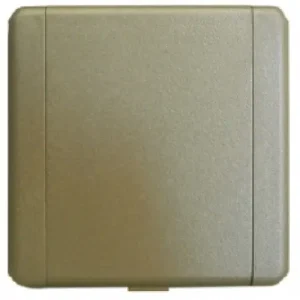 Tomada Europa PVC Champanhe