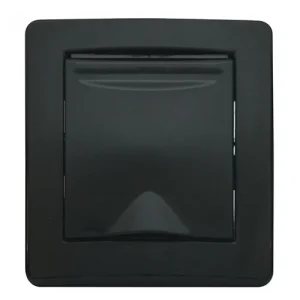 Tomada Logvac Standard Preta - ASPILUSA